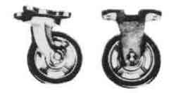 617175 WHEEL FIXED TYPE 130MM, FOR PLATFORM TRUCK