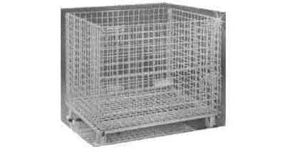 617211 MESH BOX PALLET, (W)1000X(L)1000X(H)850MM