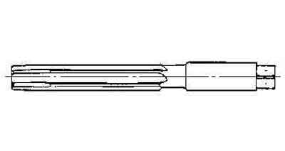 630601 REAMER HAND STRAIGHT FLUTE, 0.5X30MM