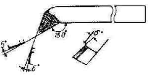 632760 TOOL WITH CARBIDE TIP SINGLE, #40-0 LEFT HAND 10X10X80MM