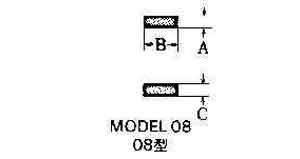 632953 CARBIDE TIP #08-5 6X17X6MM