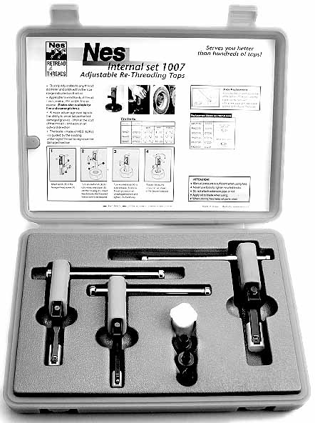 633331 THREAD REPAIR TOOL SET #1007, INTERNAL 8-11/12-16/16-20 3'S