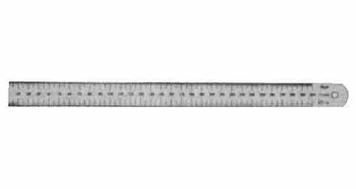 650804 RULE STRAIGHT STAINLESS STEEL, 1000MM