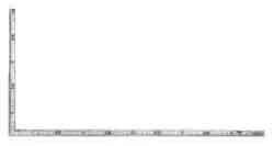 650932 SQUARE CARPENTERS‘ STEEL, 300X150MM