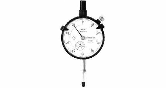 651403 DIAL GAUGE STANDARD 0-10MM, 0.01MM GRAD. NON-WATERPROOF