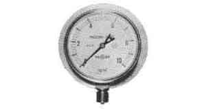 651501 GAUGE PRESSURE BOURDON TUBE, TYPE WITH FURTHER DETAIL