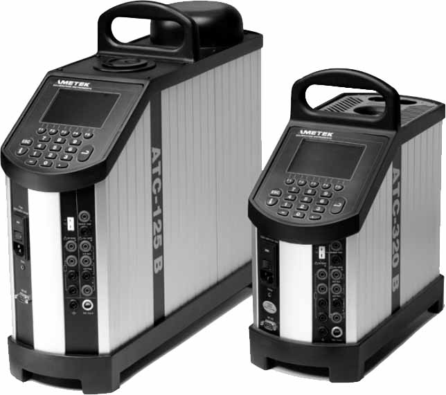 652537 TEMP. CALIBRATOR APPROVED, AMETEK ATC-650 33 TO 650DEG
