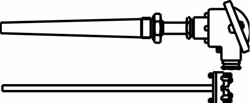 652553 THERMOCOUPLE ASS‘Y FOR EXHAUST, GAS W/INSERT AMETEK 1803 UST-3