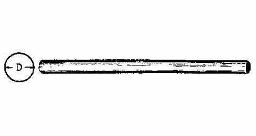 670127 STEEL ROUND COLD-FINISHED 38MM, 4MTR