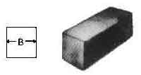 670154 STEEL SQUARE COLD-FINISHED 9MM, 4MTR
