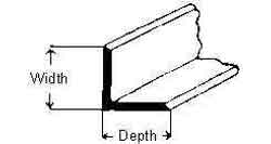 670601 STEEL EQUAL ANGLE HOT-ROLLED, 20X20X3MM 5.5MTR