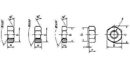 692823 HEXAGON NUT STAINLESS STEEL, M5