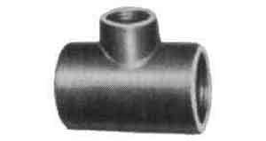 730363 TEE REDUCING MALLEABLE CAST, IRON GALV 1/2X1/2X3/8