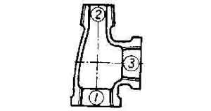 730412 TEE SERVICE REDUCING MALLEABLE, C/I GALV 2-1/2X2X2-1/2