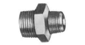 730936 NIPPLE HEXAGON REDUCING GALV, MALLEABLE CASTIRON 1-1/2X1-1/4