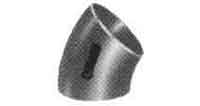 731403 ELBOW STEEL BUTT-WELDING 45DEG, LONG RADIUS H.P. SCH-40 25A