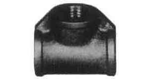 732522 TEE STAINLESS STEEL 1/4, THREADED