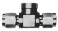 734390 BRANCH TEE FEMALE FLARELESS, STAINLESS STEEL 12MMXPT3/8