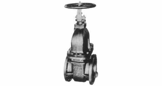 750803 GATE VALVE CAST-IRON FLANGED, F7363 5KG-80MM