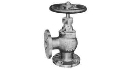 751063 ANGLE VALVE SCREW DOWN CHECK, BRONZE FLANGED F7352 5KG-25MM