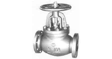 751134 GLOBE VALVE SCREW DOWN CHECK, C-IRON FLANGED F7375 10K-100MM
