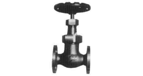 751262 GLOBE VALVE S/D CHECK BRONZE, FL'GED U-BONNET F7411 5KG-20MM
