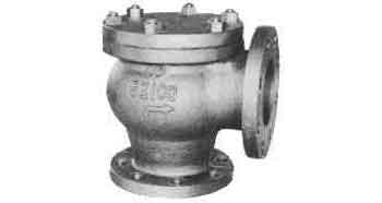 751323 ANGLE VALVE LIFT CHECK C-IRON, FLANGED F7359 5KG-80MM