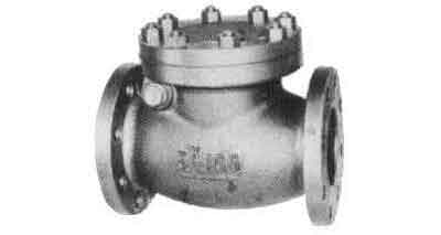 751427 SWING CHECK VALVE CAST-IRON, FLANGED F7372 5KG-200MM