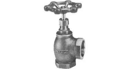751933 ANGLE VALVE BRONZE SCREWED, 150LBS PT1/2
