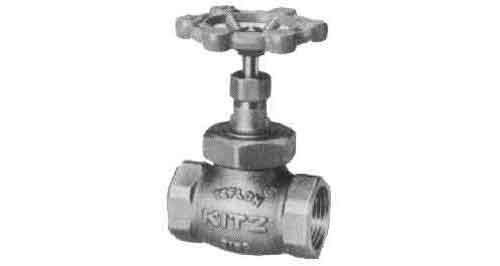 751958 GATE VALVE BRONZE SCREWED, 125LBS PT2-1/2