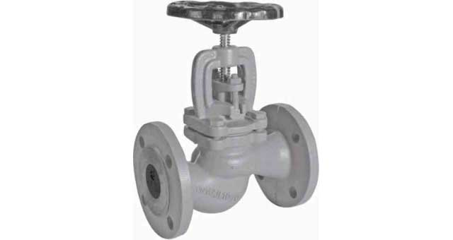755233 GLOBE VALVE DIN CAST IRON, FLANGED PN10/16 #241 25MM