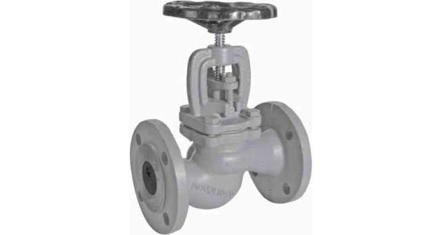 755266 GLOBE VALVE DIN CAST IRON, FLANGED PN10/16 #268 50MM