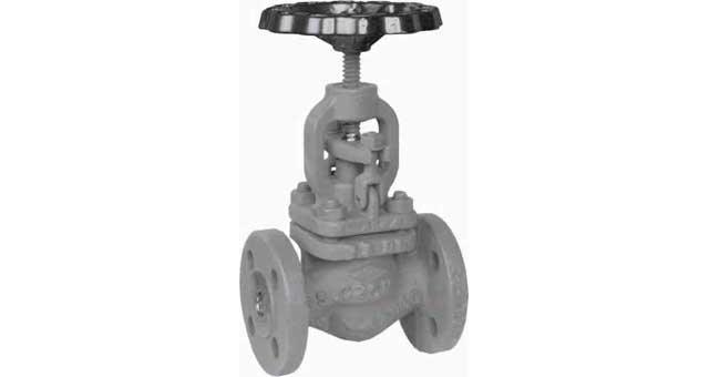 755311 GLOBE VALVE DIN CAST STEEL 398, FLANGED PN16 STRAIGHT DN 400