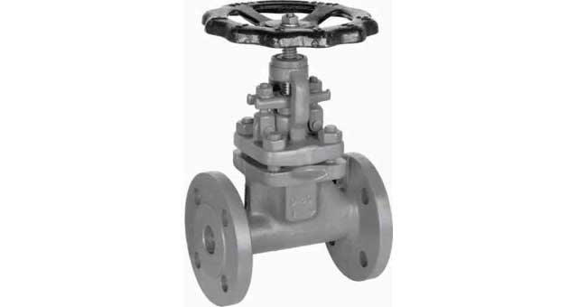 755485 GLOBE VALVE DIN CAST STEEL, FLANGED PN100 #1202 DN 100