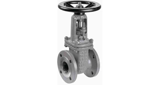 755688 GATE VALVE DIN CARBON STEEL, FLANGED PN10 #309 200MM