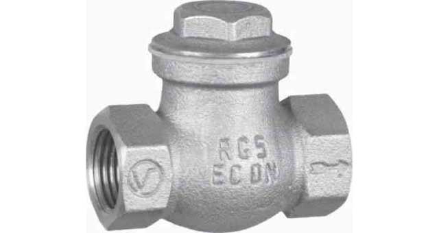 755779 CHECK VALVE DIN BRONZE SCREWED, SWING TYPE #505BR 3