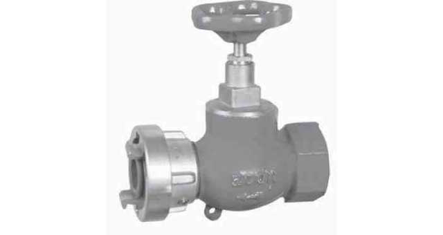 756027 FIRE/DECKWASH VALVE DIN FEMALE, THREAD COPPER ALLOY #902 3