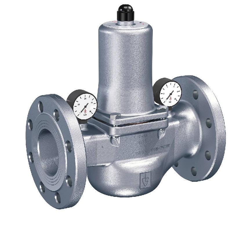 756552 VALVE PRESS. REDUCE W/FLANGE, PN40 S.STEEL #482MGFO-SP DN65