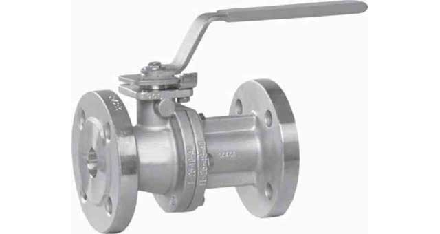 756840 BALL VALVE DIN S.STEEL FLANGED, FULL BORE PN 40 #7389 DN 125