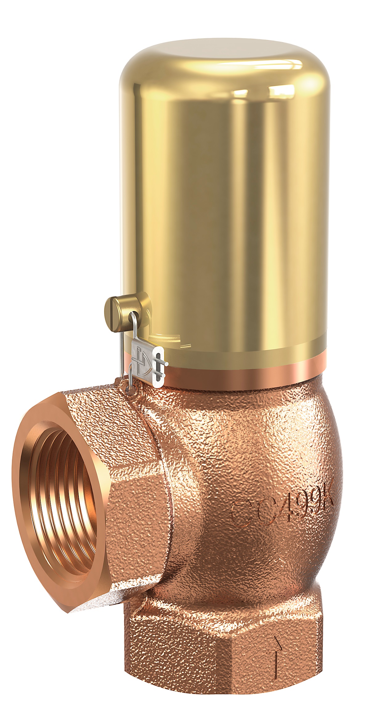 756984 VALVE PRESS. RELIEF GUNMETAL, #618SGFO NBR  SEAL 1