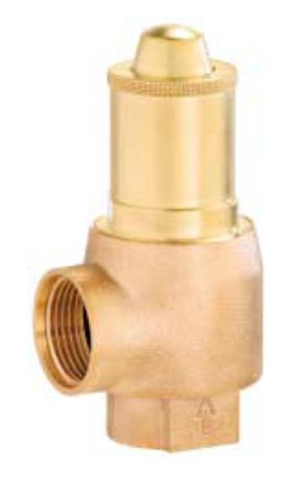 757082 VALVE SAFETY DIAPHRAGM 651MHIK, RED BRASS 3/4