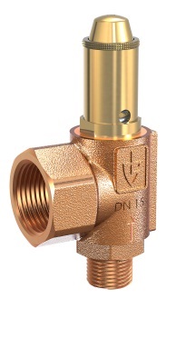 757148 VALVE SAFETY GUNMETAL #851BGFL, DIN 0.5-50 BAR G2
