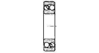 771013 BALL BEARING DOUBLE ROW, DEEP GROOVE NO.1212